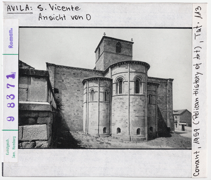 Vorschaubild Avila: San Vicente, Ansicht von Osten 